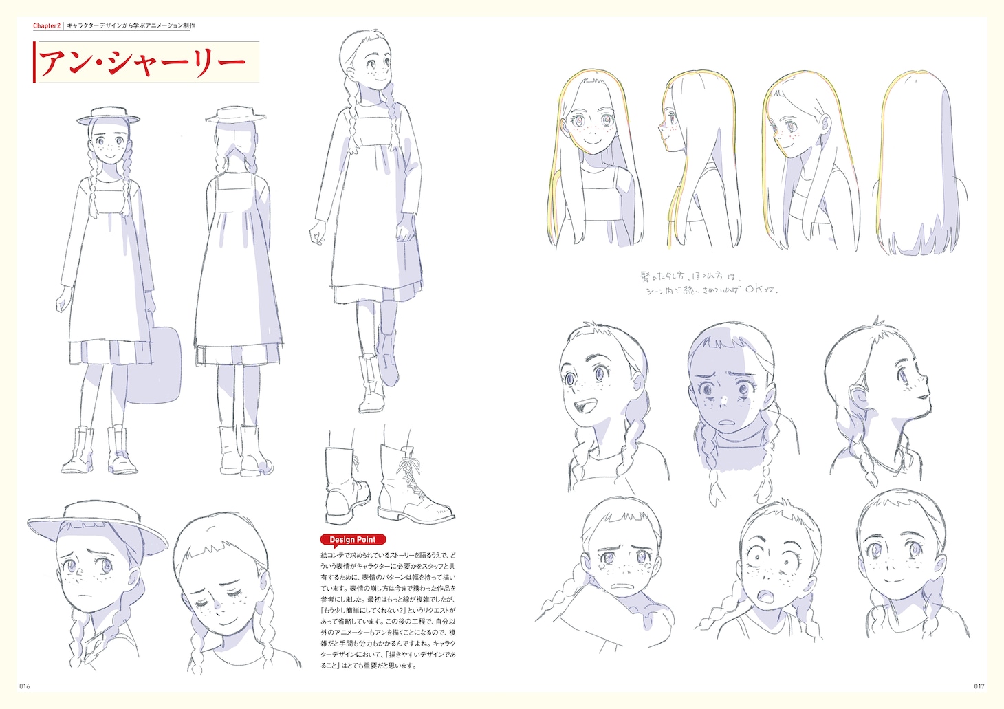 「原画に学ぶアニメ作画 アニメ『アン・シャーリー』と土屋堅一の世界 神技作画シリーズ」より