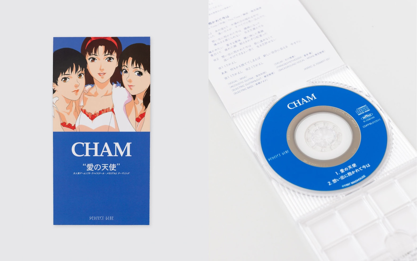 「CHAMの推し活アイテム」より「CHAM『愛の天使』8cm シングル 」
