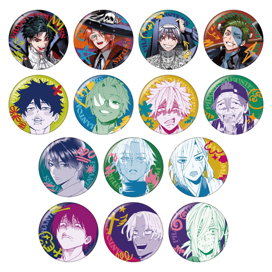 ファントムバスターズ』トレーディング缶バッジ 【GHOST