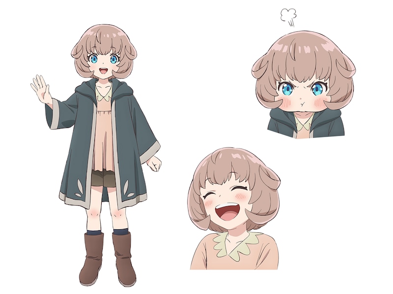 リリアン（CV：ラマルファミッシェル立山）。ヒビキと冒険者パーティを組むことになる少女。何事にも一生懸命な性格。制御不能なほどの膨大な魔力を秘めているが、ヒビキの鑑定によって“賢者”の卵であることがわかる。