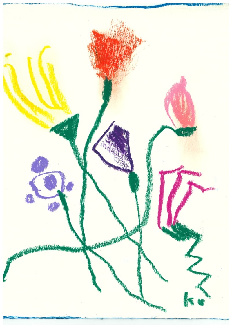 黒田征太郎からのイラスト