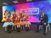 「ゾンビランドサガ」フランシュシュが「SAGA STATION」に、タモリ!?と共演