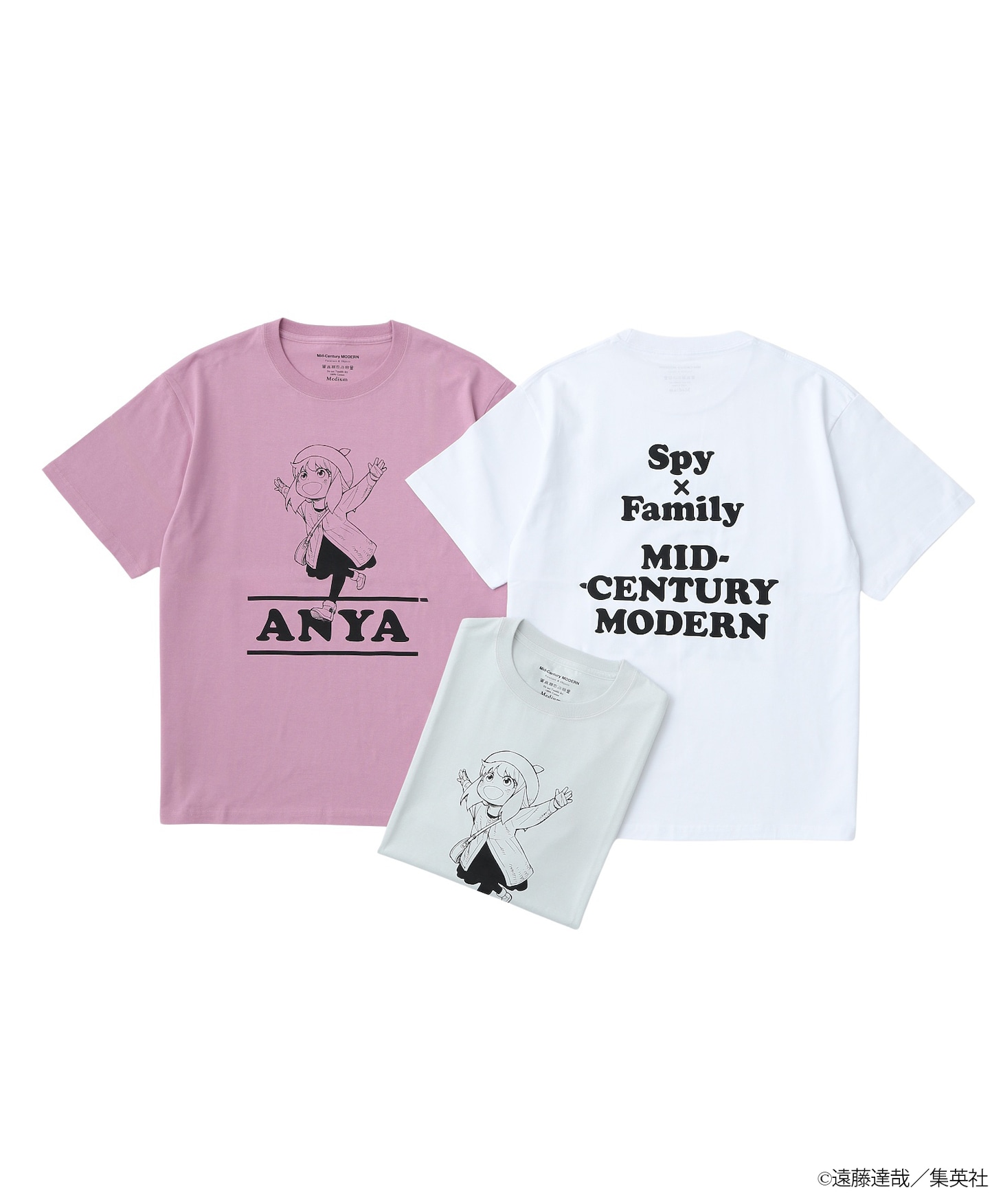 「SPY×FAMILY Mid Century MODERN S/S Tee Anya」