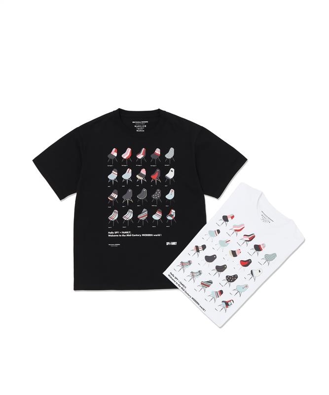 「SPY×FAMILY Mid-Century MODERN S/S Tee THE CHAIR COLLECTION」