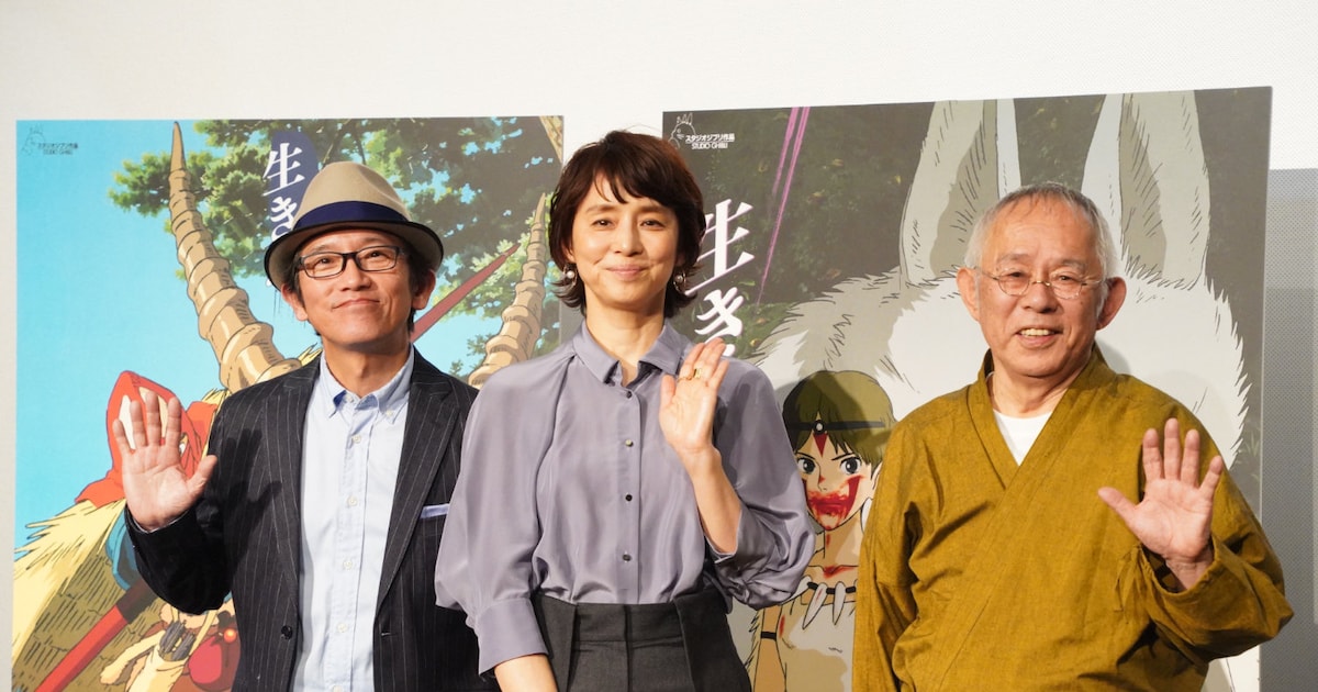 もののけ姫」サン役の石田ゆり子、鈴木敏夫に全セリフ再収録を直訴 
