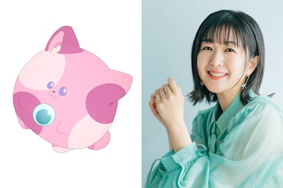 左からあずき、茅野愛衣