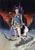 「ネオ・ヒロイック・ファンタジア アリオン」ポスター原画 (c)安彦良和・THMS