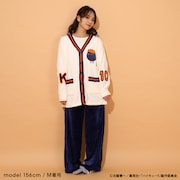 「ハイキュー!! もこもこルームウエア」ヒナガラスモデルの着用イメージ