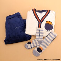 「ハイキュー!! もこもこルームウエア」と「ハイキュー!! もこもこルームソックス」