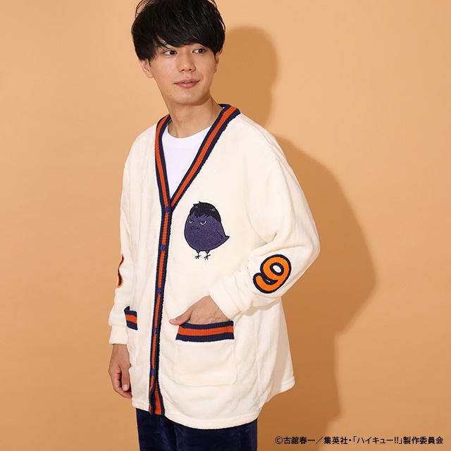 「ハイキュー!!」冬にぴったりなもこもこルームウェア、ソックスも一緒に登場