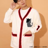 「ハイキュー!! もこもこルームウエア」クロオネコモデルの着用イメージ