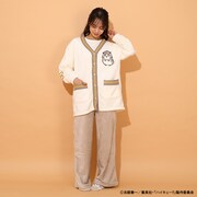 「ハイキュー!! もこもこルームウエア」ボクトフクロウモデルの着用イメージ