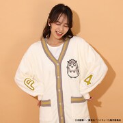 「ハイキュー!! もこもこルームウエア」ボクトフクロウモデルの着用イメージ