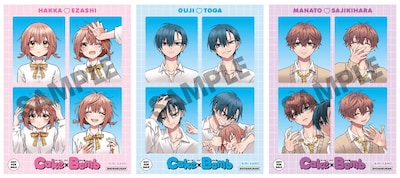 「Cake×Bomb」書店フェアで用意された「証明写真風ステッカー」