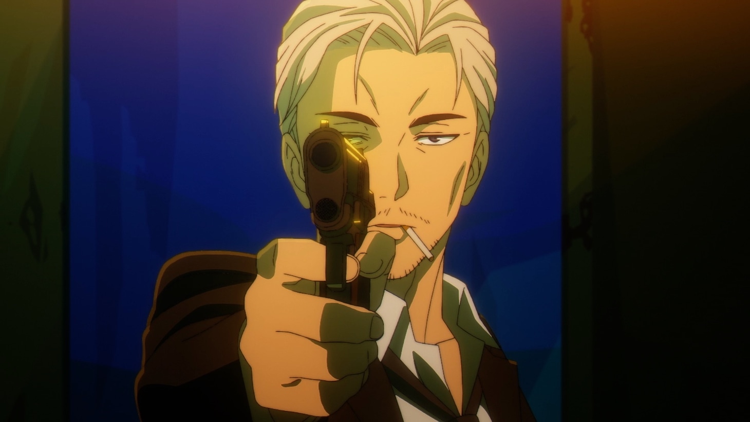 TVアニメ「キルアオ」より、武内駿輔演じる大狼十三  (c)藤巻忠俊／集英社・「キルアオ」製作委員会