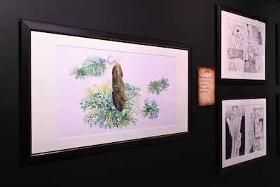 「蟲師展」の様子