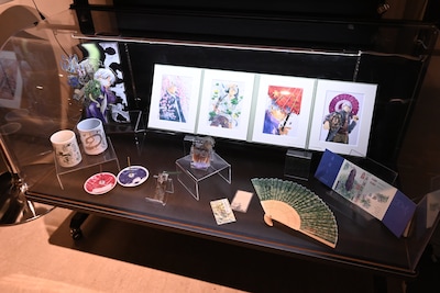 「蟲師展」の物販の様子