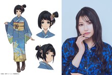 百川稲子と声を務める雨宮天