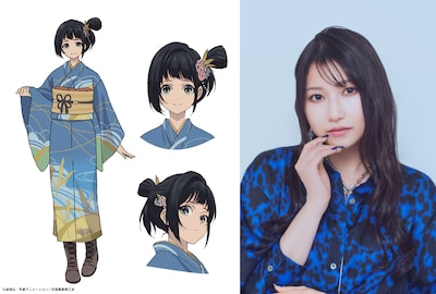 百川稲子と声を務める雨宮天