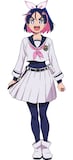 城ヶ峰亜希(CV:鬼頭明里) (c)ナカシマ723/ロケット商会/リイド社・製作委員会のクズ
