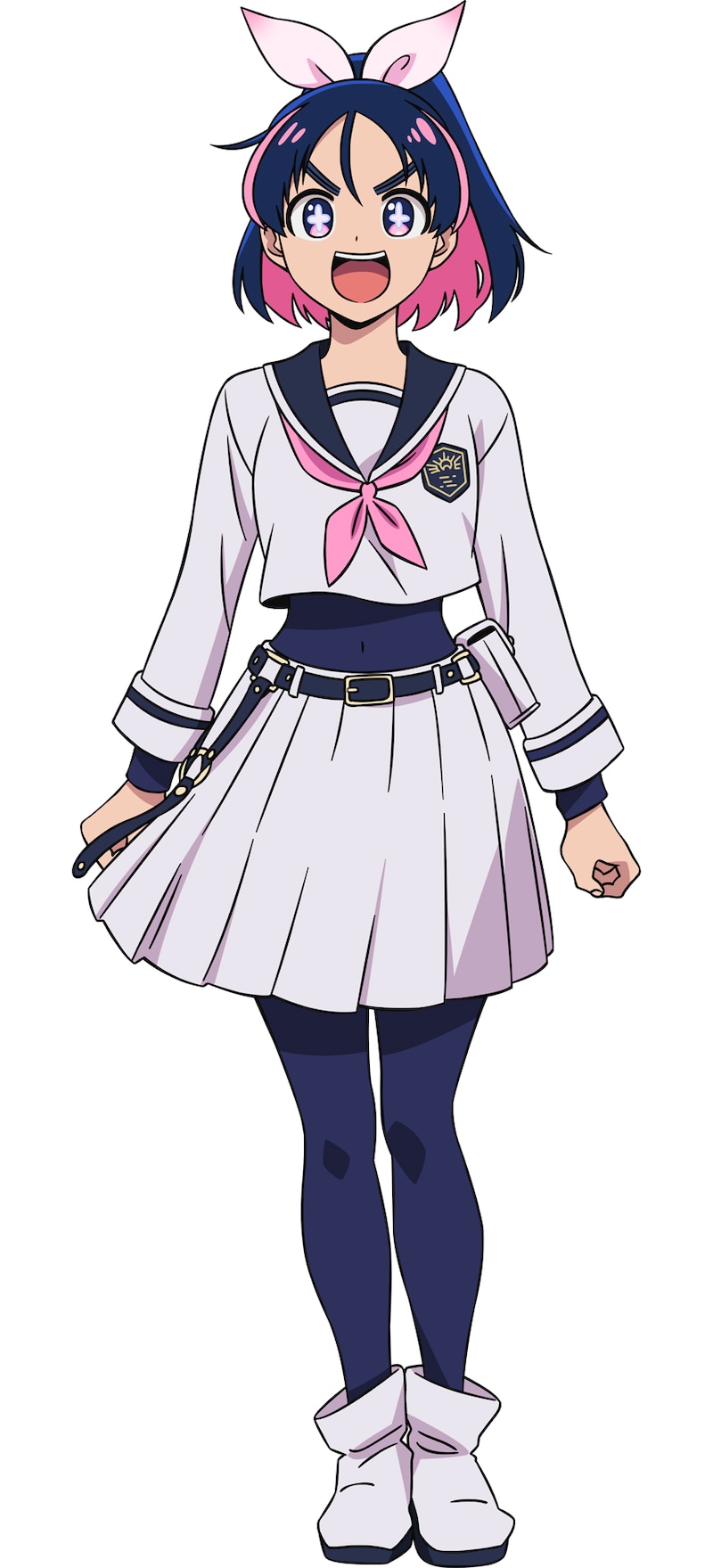 城ヶ峰亜希(CV:鬼頭明里) (c)ナカシマ723/ロケット商会/リイド社・製作委員会のクズ