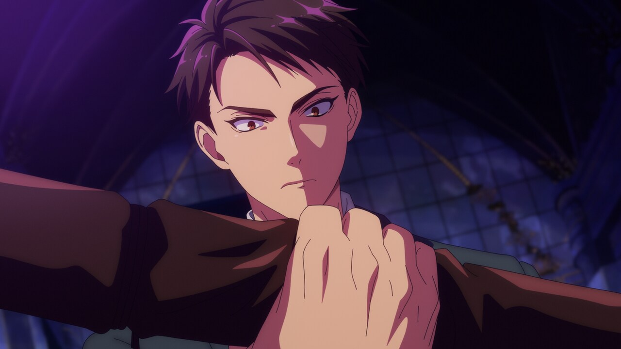 アニメ「ツイステ」第1話の先行カットで雄剣とグリムが対峙、池袋駅に多数の広告登場