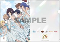 電撃マオウ12月号付録の折りたたみA4クリアファイル