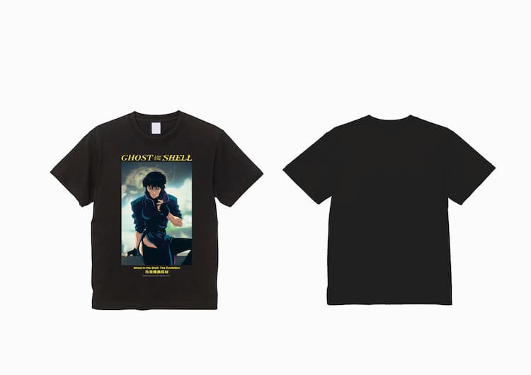攻殻機動隊展」劇場アニメ公開30周年記念のTシャツ付きチケット、1995 