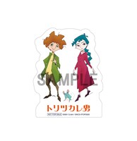 入場者プレゼントのダイカットステッカー