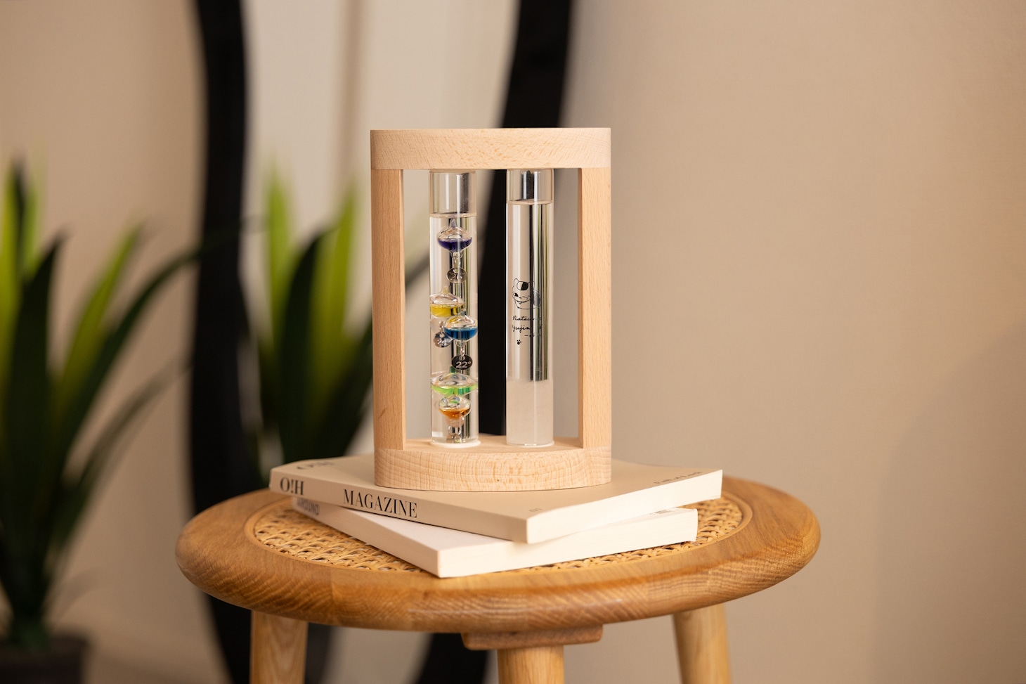 「夏目友人帳」温度計＆ストームグラスの使用イメージ