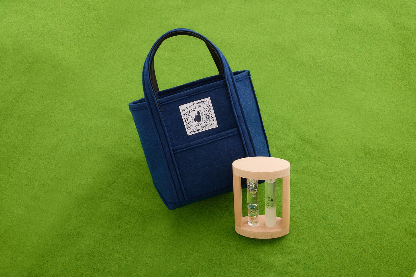 「夏目友人帳」温度計＆ストームグラス、フェルトトートバッグ