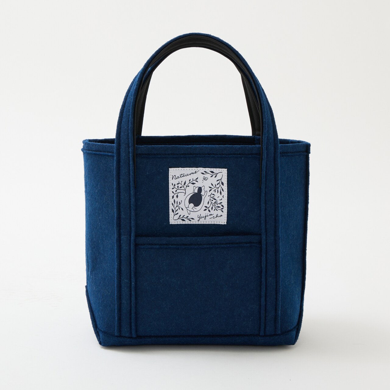 夏目友人帳」フェルトトートバッグ - ニャンコ先生と季節を