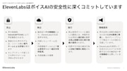 イレブンラボによるボイスAIの安全性に関する詳細
