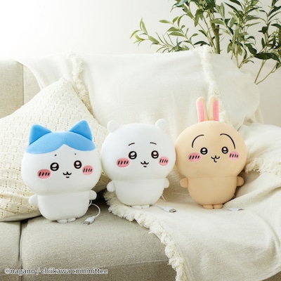 「ちいかわ」の「あったかぬいぐるみ」