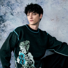 「ジョジョ」×グラニフの新作アイテム21種、徐倫&承太郎の親子ニットなど