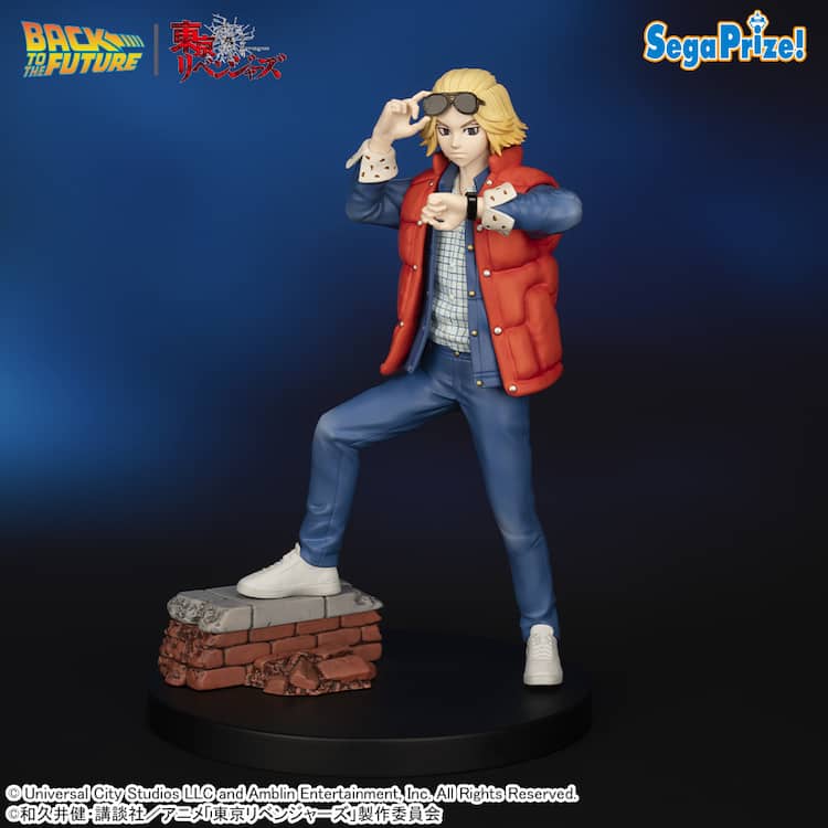 東リベ×バック・トゥ・ザ・フューチャー、マイキーがマーティ衣装で 
