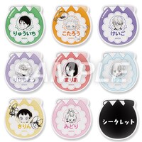 「ランダムお名前アクリルバッジA」