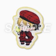 「ワッペンバッジE:狸塚数馬」