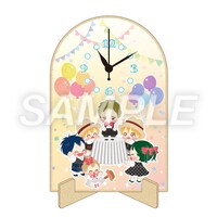 ウッド風クロック