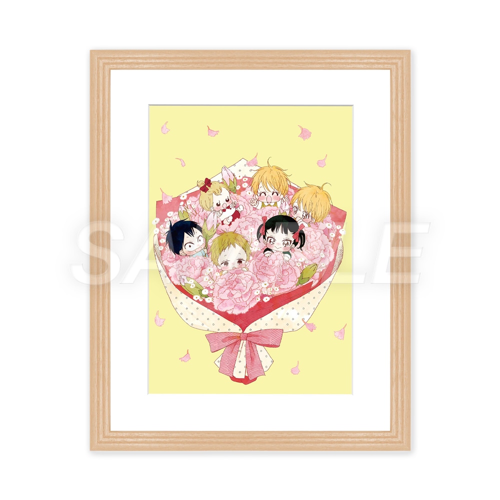 直筆サイン入りA4キャラファイングラフB