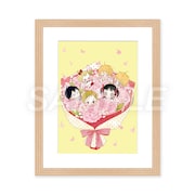 直筆サイン入りA4キャラファイングラフB