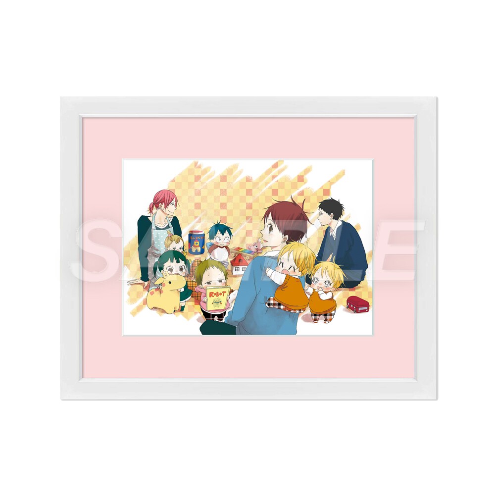 A5キャラファイングラフA - 「学園ベビーシッターズ」15周年原画