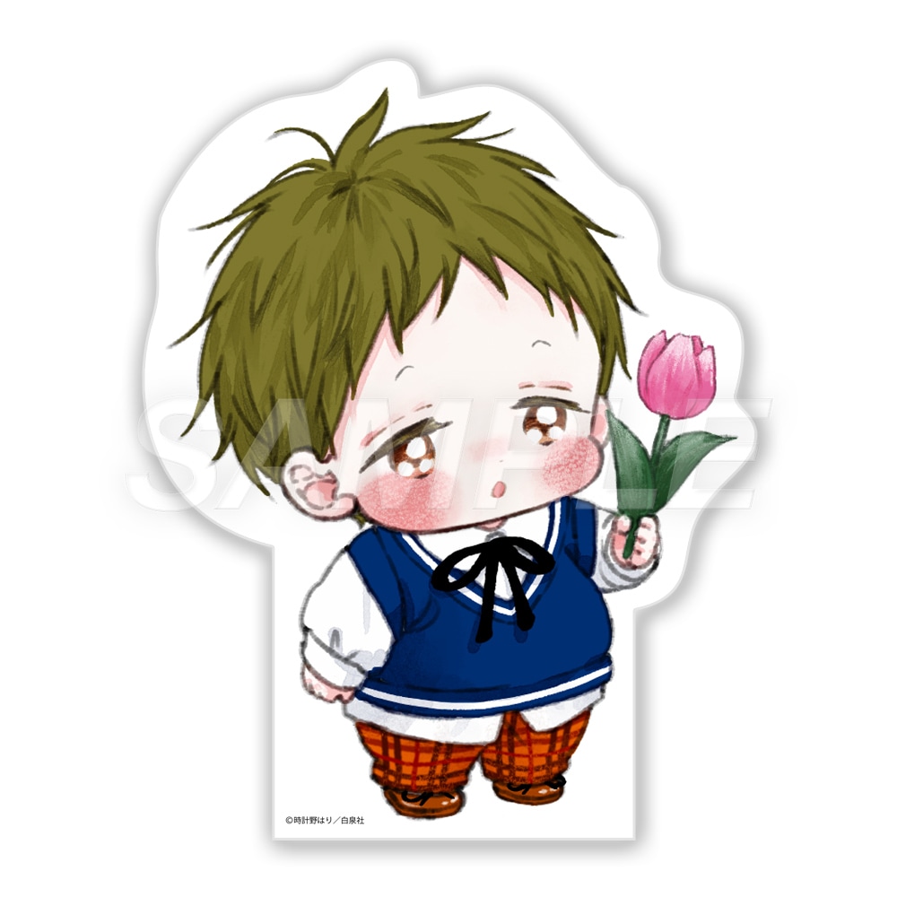 「き下ろし等身大パネルB：鹿島虎太郎」