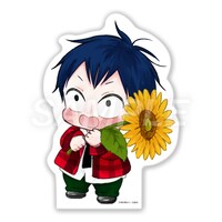 「描き下ろし等身大パネルD：狼谷鷹」