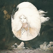 「天使のたまご」展覧会グッズ、イラスト堪能できるハンカチやアパレルなど