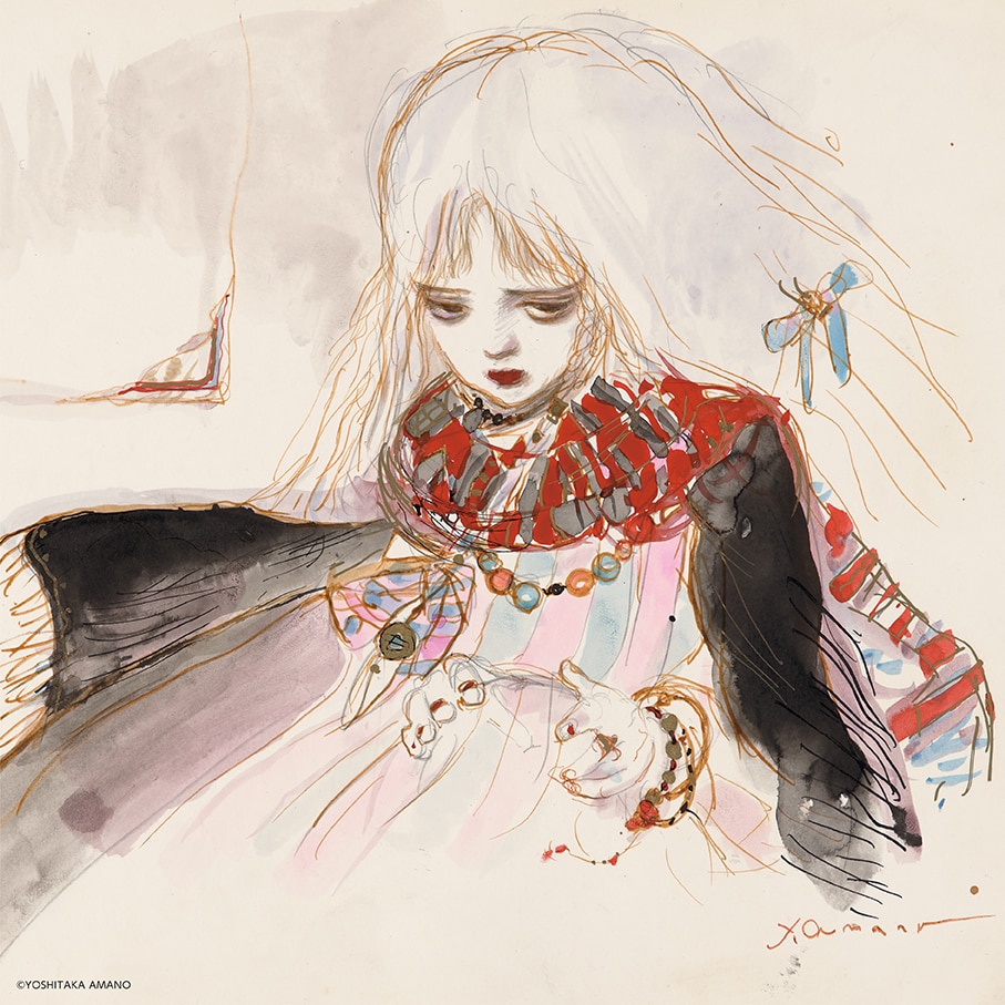 ハンカチ - 「天使のたまご」展覧会グッズ、イラスト堪能できる