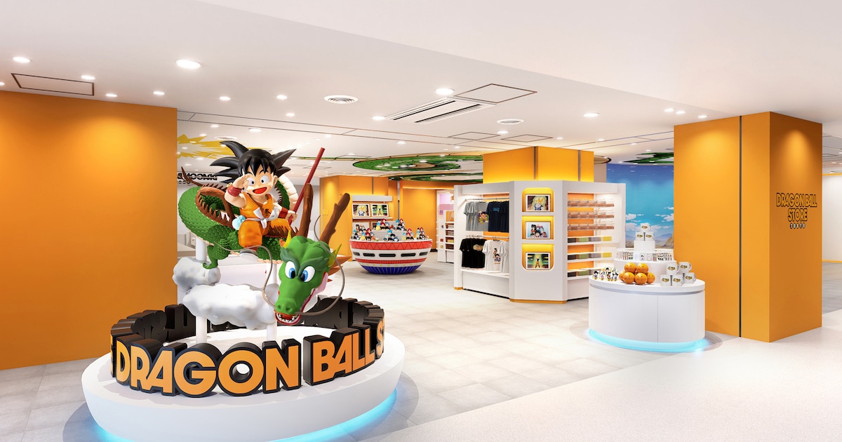 ドラゴンボールストアで悟空がお出迎え！描き下ろしグッズや四星球 