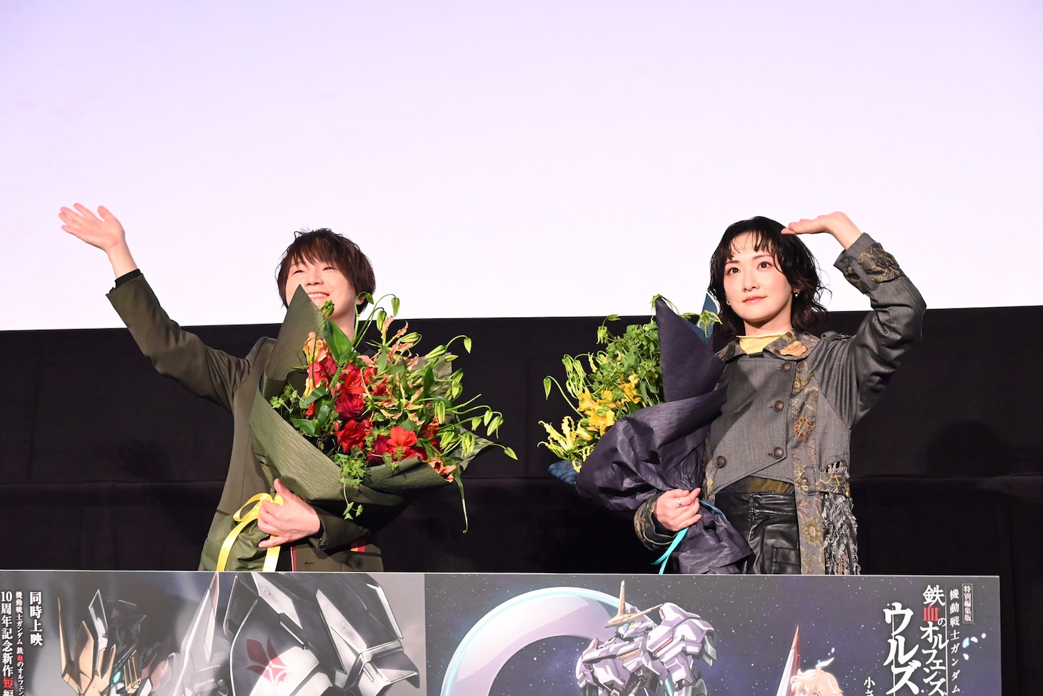 左から河西健吾、生駒里奈