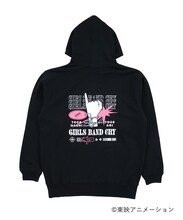 「ガールズバンドクライ BLACK COLLECTION by ZOZOTOWN フーディ」