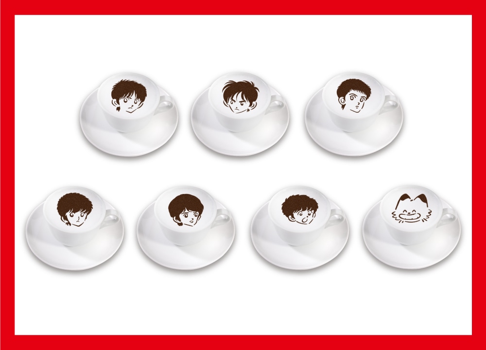 「選べる名作主人公ステンシルアートホットチョコ」